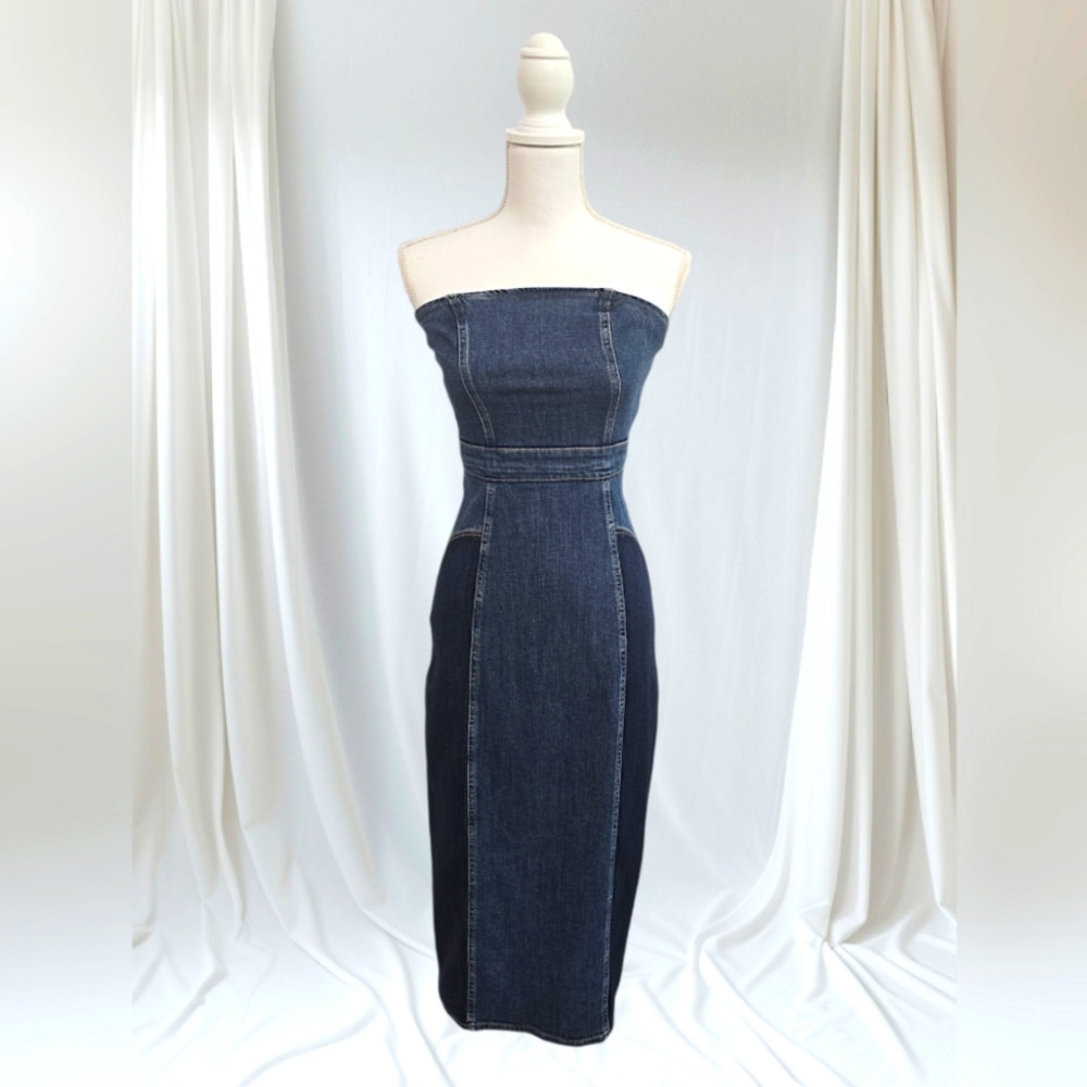 Zara, Denim Dress, Size: S/M